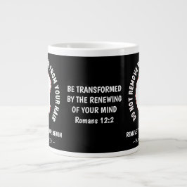 BLACK AFRO HAIR inspirational Marcus Garvey Quote Jumbo Mugg