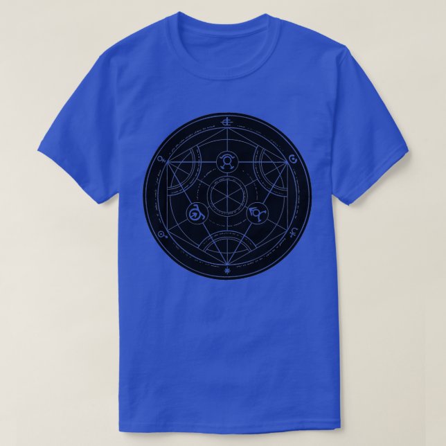 Black Alchemy Circle T Shirt (Design framsida)