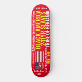 BLACK AMERICA TRIBE OF BENDJAMIN Skateboard