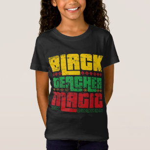 Black American Teacher African Heritage Black Hist T Shirt