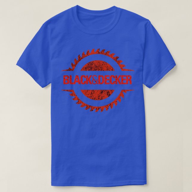 Black amp Decker T Shirt (Design framsida)
