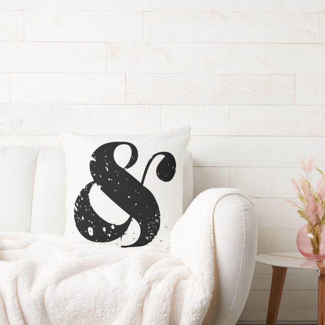 Black Ampersand Kudde (Soffa)