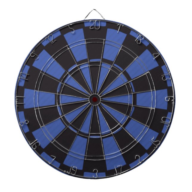 Black and Blue Dart Board Darttavla (Framsidan)
