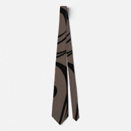 Black and Brown Business Neck Tie Slips