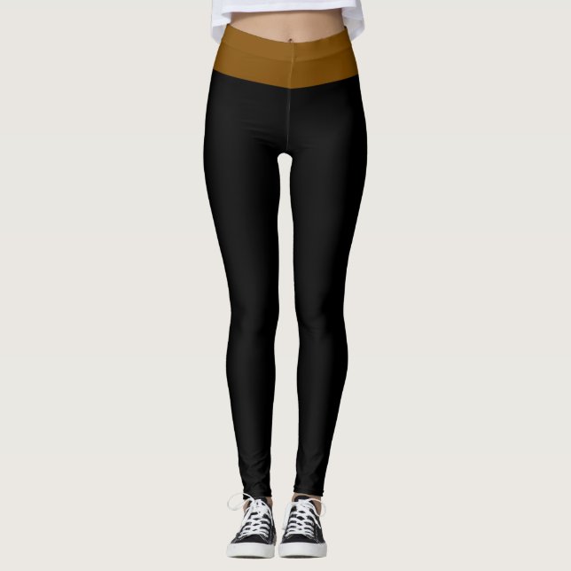 Black and Brown Leggings (Framsida)