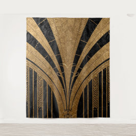 Black and Gold Art Deco Backdrop