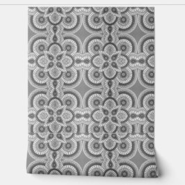 Black and grått Tribal tapet 2' x 4'