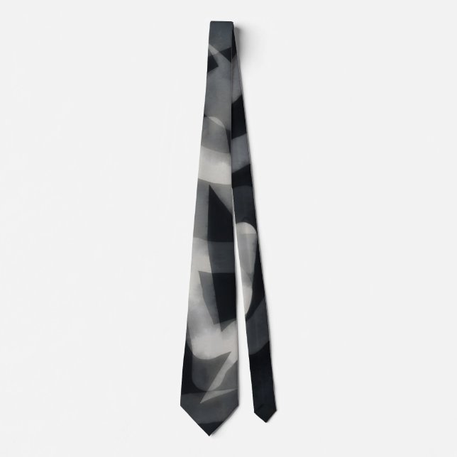 Black and Gray Abstract Artsy Tie Slips (Framsida)