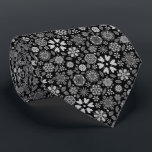 Black And Gray Retro Floral Art Seamless Pattern Slips<br><div class="desc">Neck Tie business suit and casual fun fashion statement apparel attire accessory printed with Black And Gray Retro Floral Art Seamless Pattern original hand drawn graphic design artwork illustration by TheFabricSealTieShop print on demand shop at Zazzle.com #ZazzleMade ©️Original. https://www.zazzle.com/store/thefabricsealtieshop This fun looking patterned pretty flower themed design was inspired by...</div>