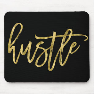 Black and Guld Hustle Mus mattor Musmatta