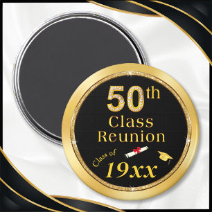 Black and Guld, Souvenirs för 50:e klass Reunion, Magnet