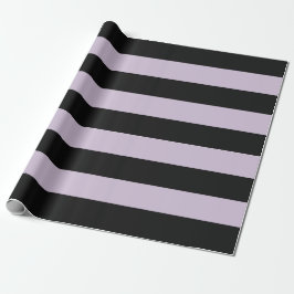 Black and Light Lila Awning Rand Presentpapper
