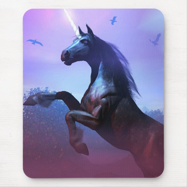 Black and Majestic Mousepad Musmatta (Framsidan)