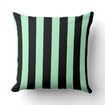 Black and Mint Green