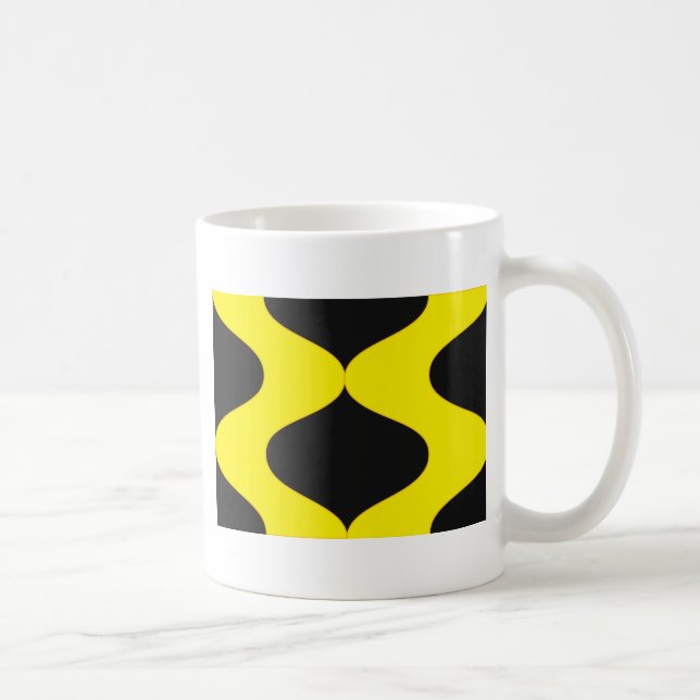 Black and Nu Guld Smooch Kaffemugg (Höger)
