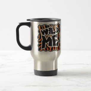 Black and Orange Vild Me Zebra Resemugg