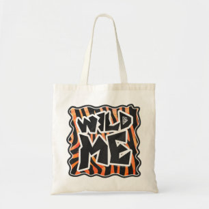 Black and Orange Vild Me Zebra Tygkasse