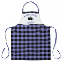 Black and Periwinkle Cook Buffalo Play Mönster
