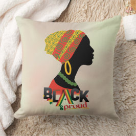 Black and Proud African American Girl Kudde