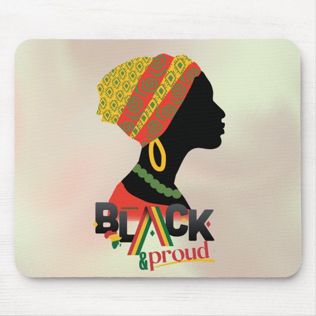 Black and Proud African American Girl Musmatta (Framsidan)