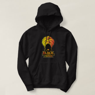 Black and Proud – Afro Queen Art Hoodie