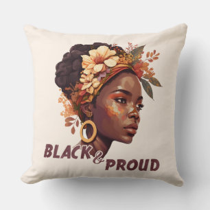 Black and Proud Kudde