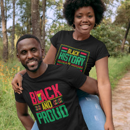 Black and Proud T Shirt