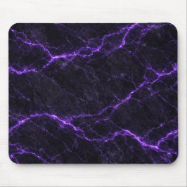 Black and Purple Marble Mouse Pad Musmatta