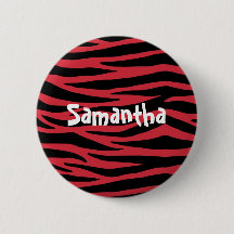 Black and Red Zebra