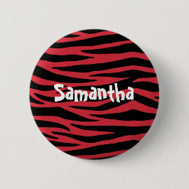 Black and Red Zebra Knapp