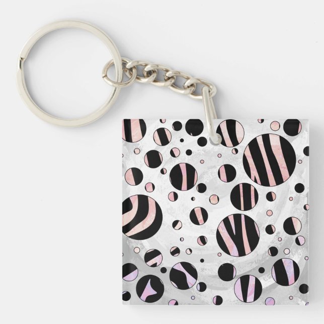 Black and Rosa Zebra Polka dots (Framsidan)