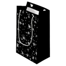 Black and Silver Celestial Star