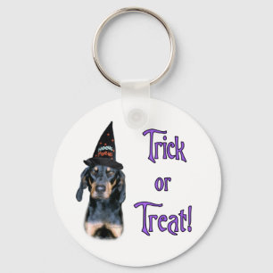 Black and Tan Coonhound Trick Nyckelring