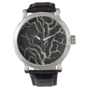 Black and Tan Coral Armbandsur