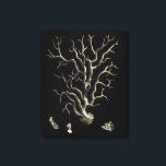 Black and Tan Coral Canvastryck<br><div class="desc">Gå under vattnet för att utforska havet med alla dessa olika havslevande varelser och se hela korallen. Denna vintage biet av konst är ett perfekt som komplement till ett hav som utforskar älskare med svart bakgrund. Få din konst utskriven idag på din produkt.</div>