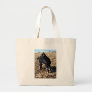 Black and Tan Kid Jumbo Tygkasse