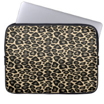 Black and Tan Leopard Print