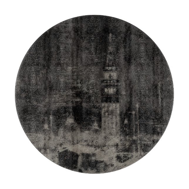 Black and Taupe Distress Skyline Venice Italien (Framsidan)