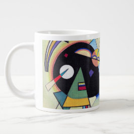 Black and Violet - Kandinsky Jumbo Mugg