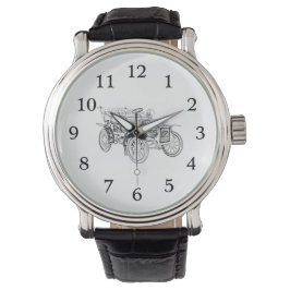 Black and White 1907 Cadillac Model M Watch Armbandsur