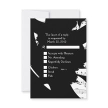 Black and White Abstrakt Music OSA w Menu Choice
