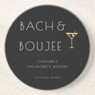 Black and White Bach and Boujee Bachelorette Party Underlägg