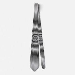 Black and White Bang! Neck Tie Slips