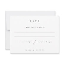 Black and White Boho Photo Bröllop Modern