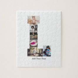 Black and White Brev L Photo Collage Pussel