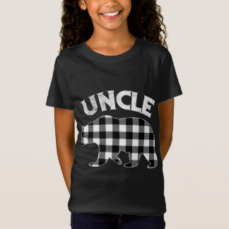 Black and White Buffalo Play farbror Bear-jul T Shirt
