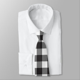 Black and White Buffalo Play Manar Tie Slips