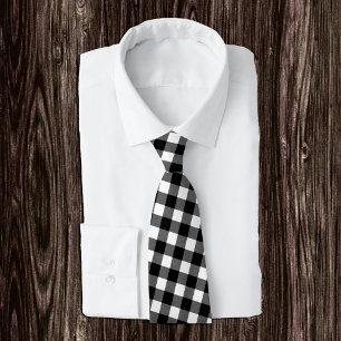 Black and White Buffalo Play Tie, schackrat Slips