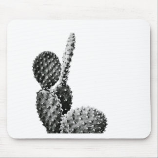 Black and White Cactus Zwart en Wit Musmatta