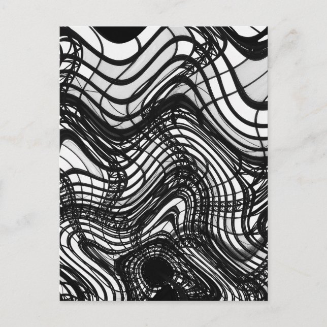 Black and White Ceiling Vågigt 2016 | SVP BILDER Vykort (Framsida)